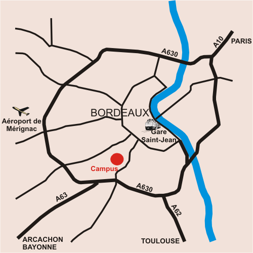 Plan de Bordeaux